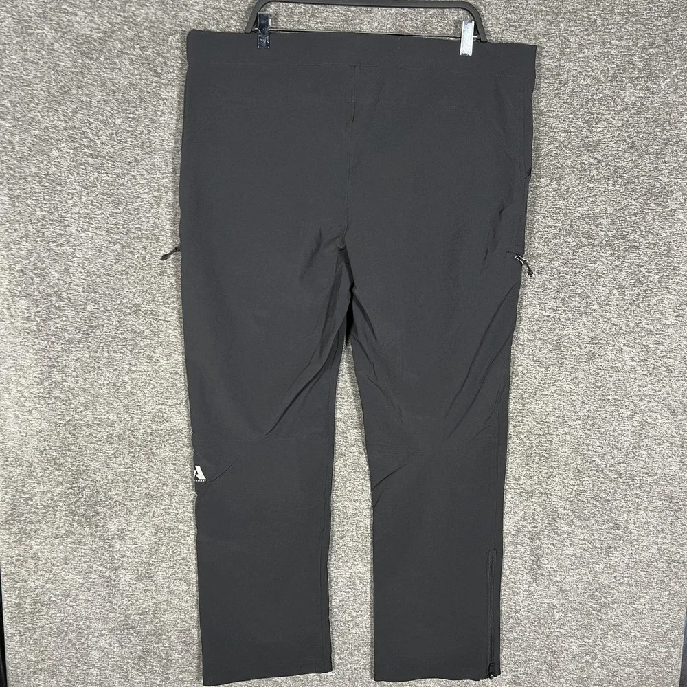 Eddie Bauer Pants Mens XLT Black Guide Pro Alpine Stretch First Ascent Snow‎ Ski